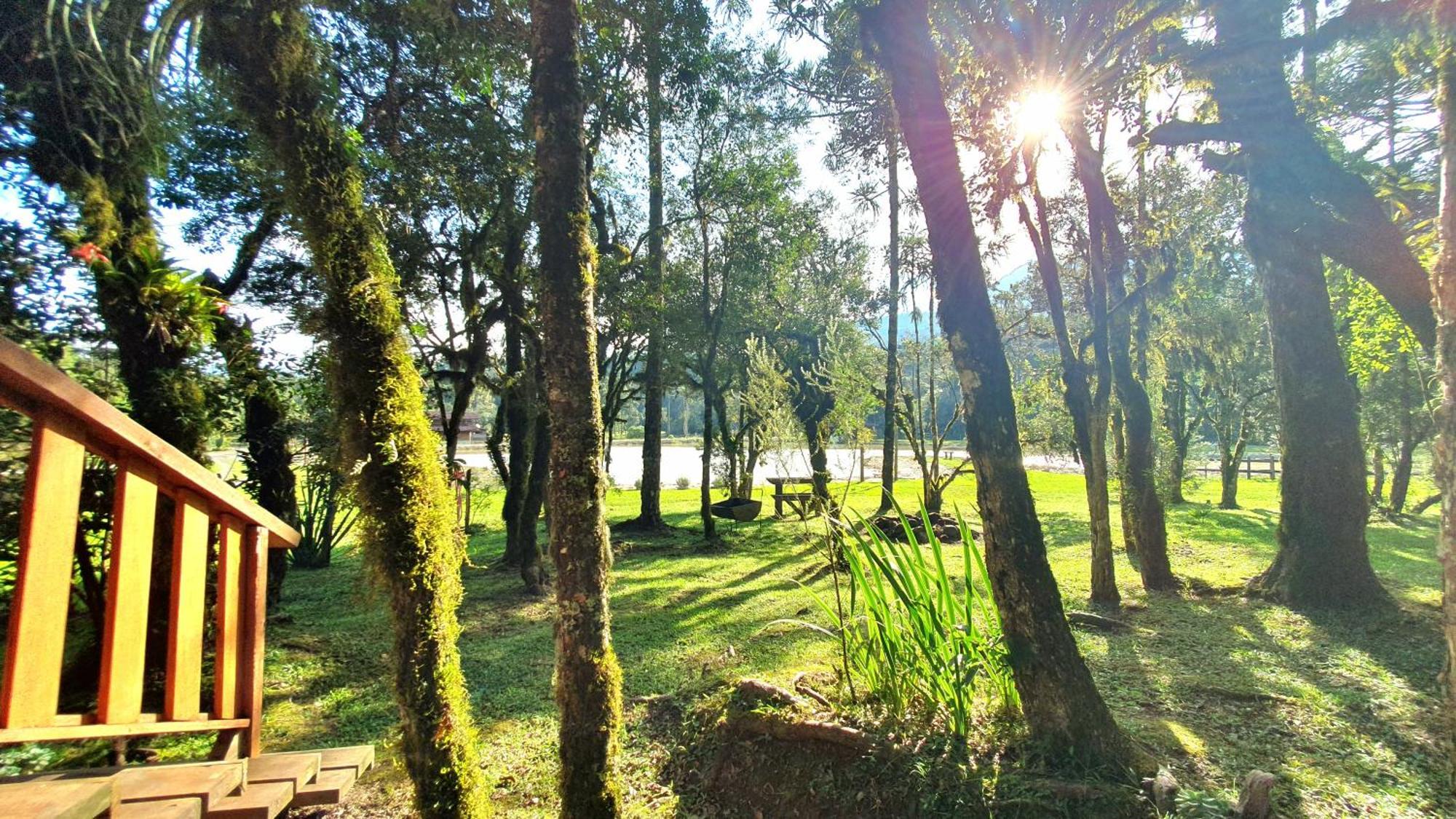Pousada Vale Da Imbuia Chale Para Temporada Urubici Exterior foto